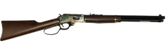 Henry H009BGL Side Gate 30-30 Win 20" 5+1 Lever-Action Rifle - Polished Brass Receiver, Large Loop