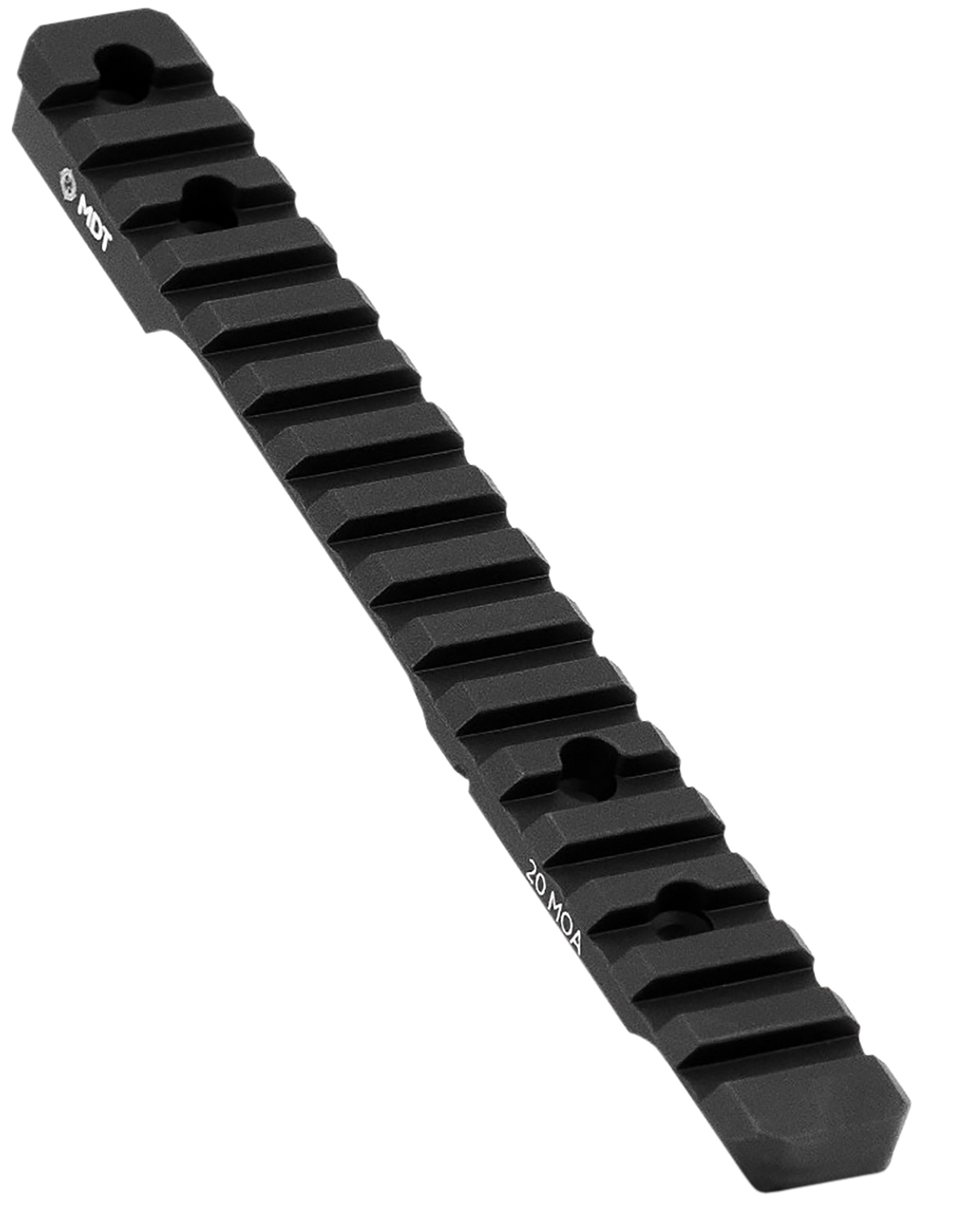 MDT Sporting Goods Picatinny Scope Rail 11" 20 MOA Black Anodized Aluminum - Fits Howa 1500 Short Action