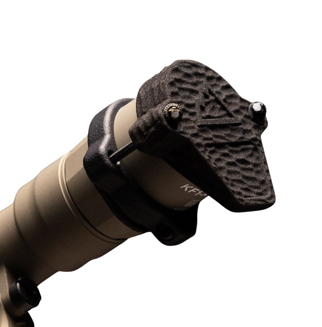 One Hundred Concepts Ruggedized LightCap 33mm Weapon Light Cover - Matte Black