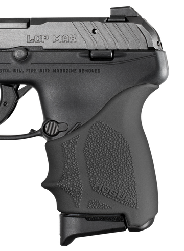 Hogue HandAll Beavertail Grip Sleeve Textured Black Rubber Ruger LCP MAX
