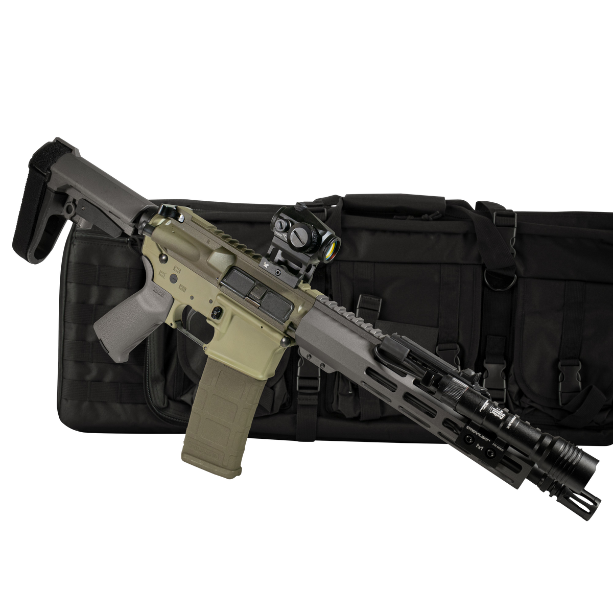 Shark Coast Tactical Bug Bear 5.56 NATO 10.5" 30+1 Semi-Auto AR-15 Pistol - Bundle