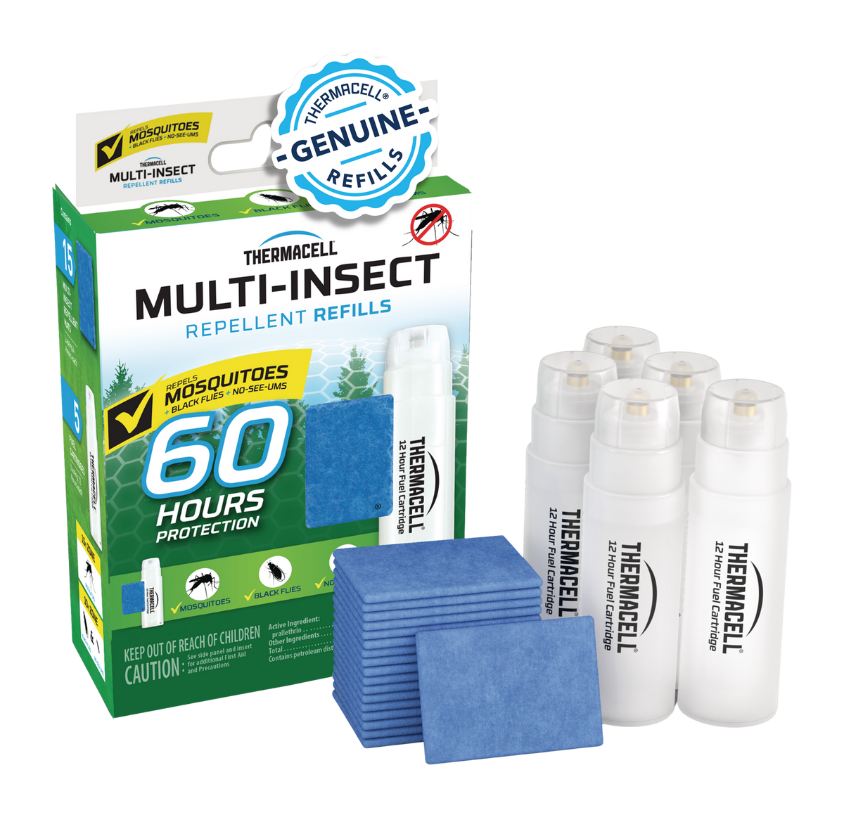 Thermacell MI5 Multi-Insect Repellent Refill 60-Hour