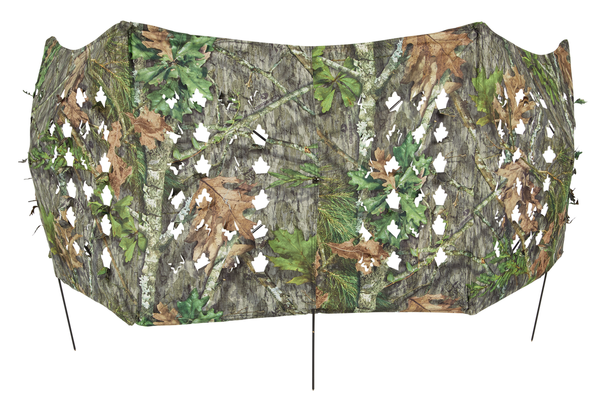 Ameristep Throwdown Turkey Ground Blind Mossy Oak Obsession ZS3 3-Panel 91"