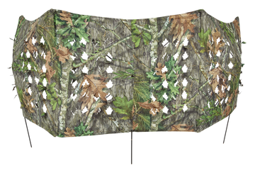 Ameristep Throwdown Turkey Ground Blind Mossy Oak Obsession ZS3 3-Panel 91"