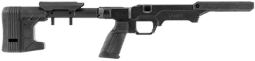 MDT Sporting Goods LSS Gen3 The Worker Chassis Black Aluminum - Remington 700 Long Action