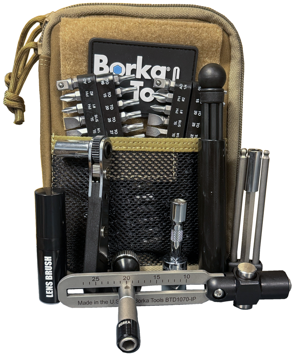 Borka Tools BTD-G6 Military Grade Adjustable Torque Driver Kit