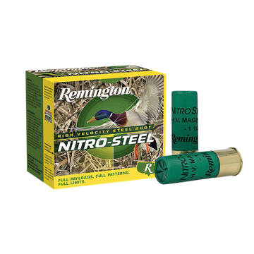 Remington Ammunition Nitro-Steel High Velocity 12 Gauge 3" 1 3/8 oz #4 Shot - Box or Case