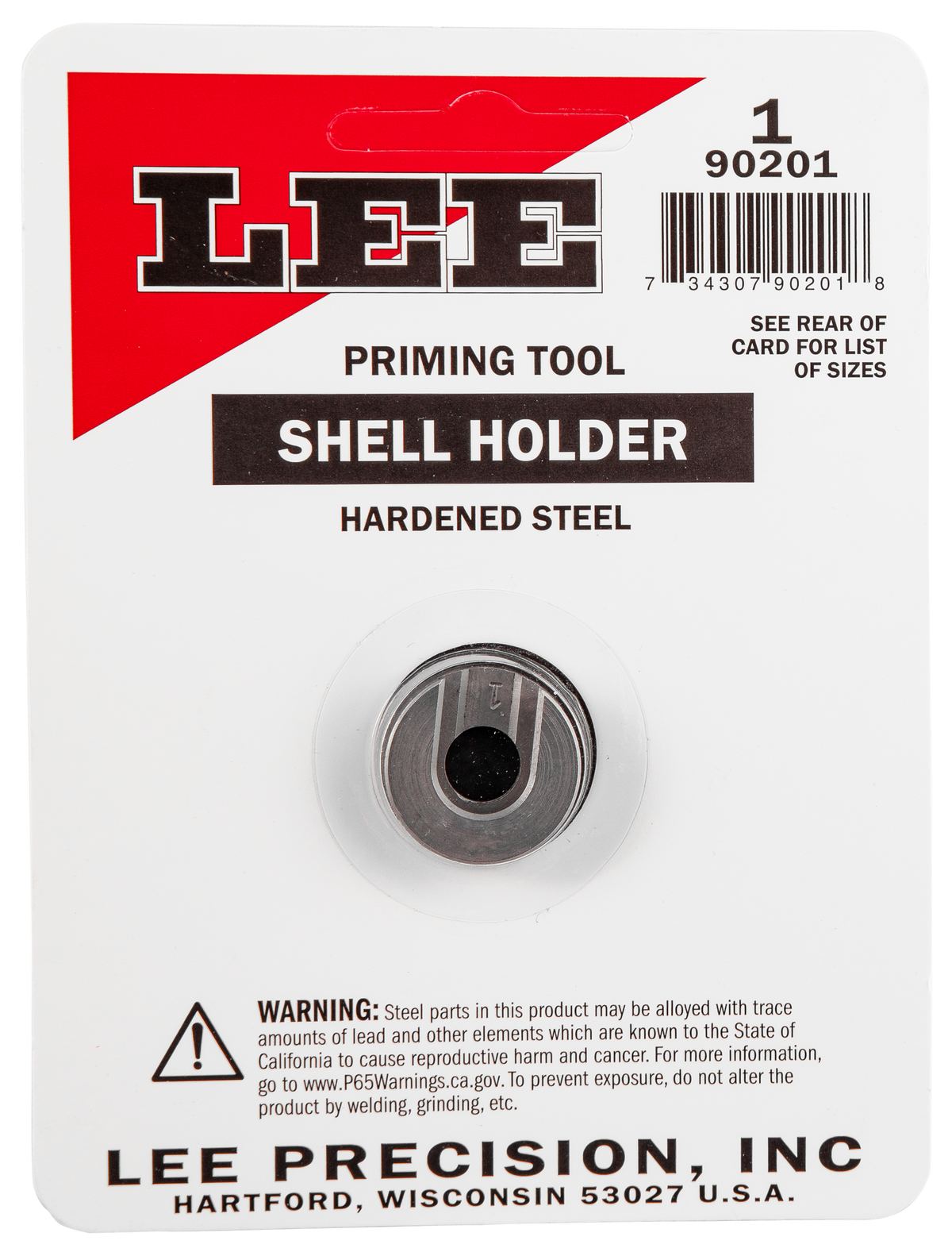 Lee 90020 Shell Holder AP Only #20 22 Hornet