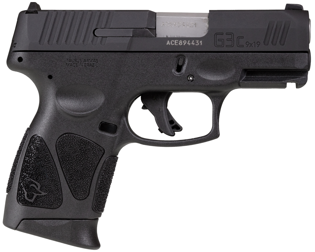 Taurus G3C 9mm Luger 3.26" 12+1 Semi-Auto Pistol - No Manual Safety