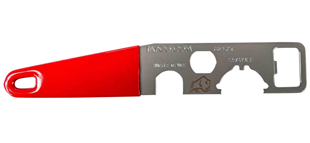 Tapco TAP22030 AR-15 Stock Wrench Red Rubber Handle