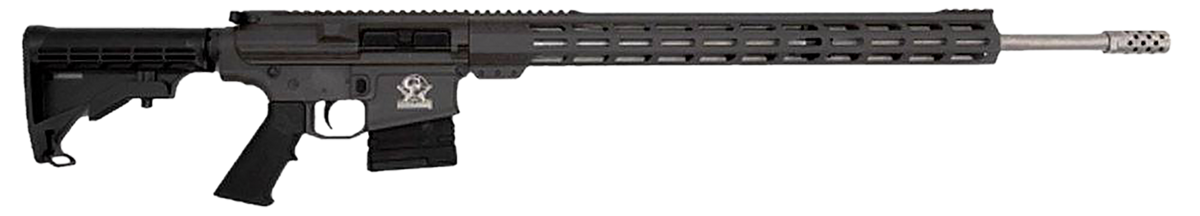 Great Lakes Firearms GL10 243 Win 24" 5+1 Semi-Auto Rifle - Tungsten