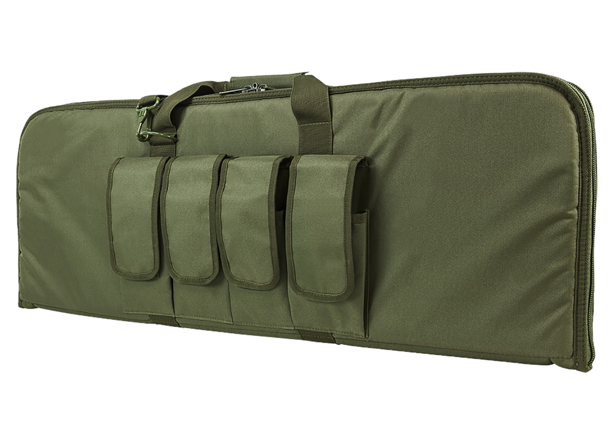 NcSTAR 2960 Carbine Case 36" OD Green PVC - Heavy Duty Locking Zipper