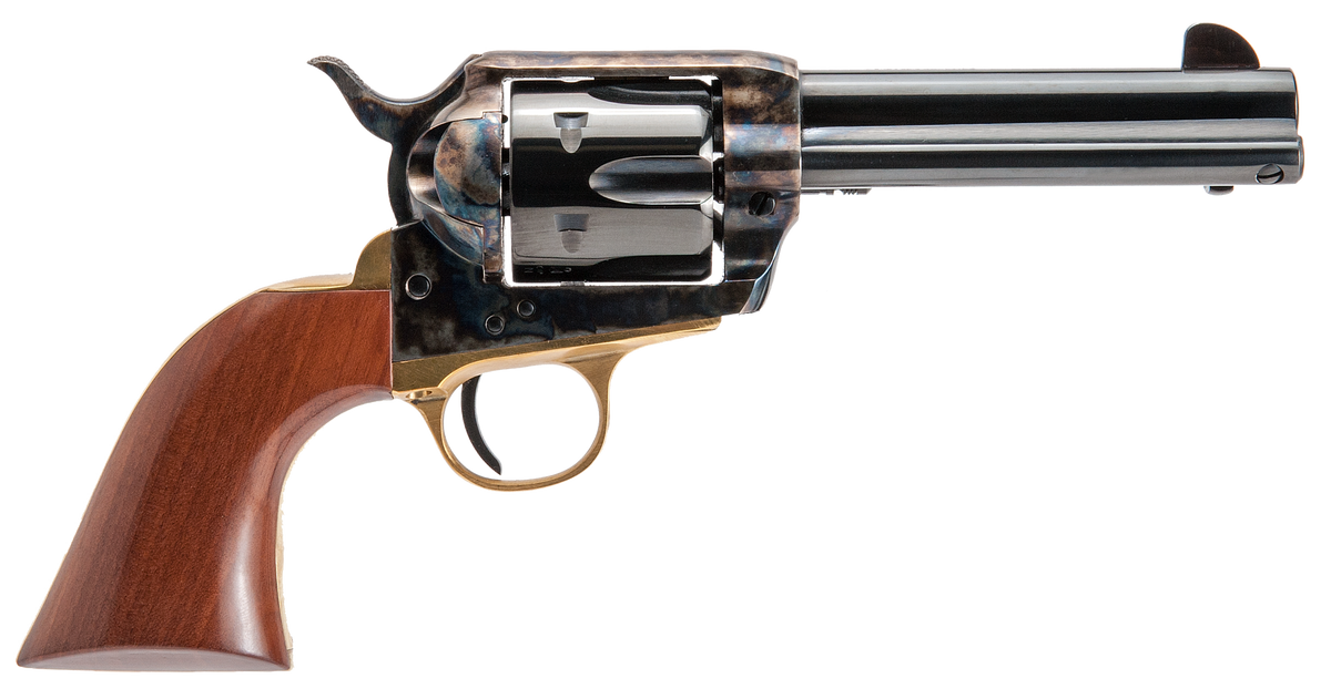 Cimarron Pistolero 45 Colt 4.75" 6-Shot SAO Revolver - Pre-War Style