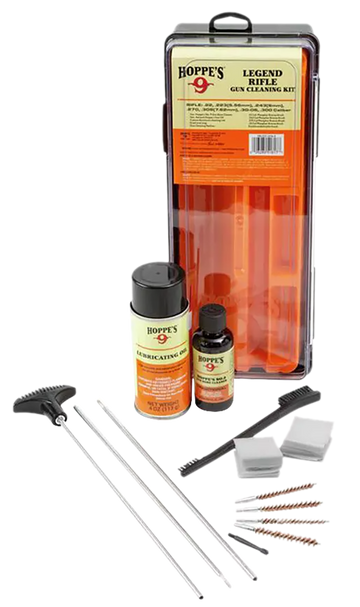 Hoppes Legend UL17 .17-.22 Cal Rimfire 6-Piece Cleaning Kit