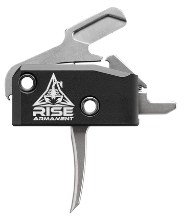Rise Armament RA-434 High Performance Single-Stage Flat 3.50 lbs Trigger - Black/Silver