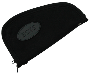 Boyt Harness Heart-Shaped Pistol Rug 10" Waxed Canvas Black Handgun Case
