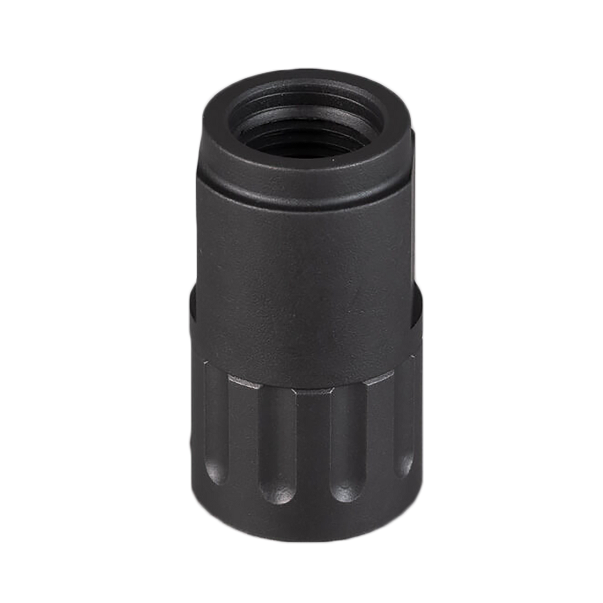 SilencerCo AC77 Delta Adapter 1/2x28 FN Five-seveN Steel Black