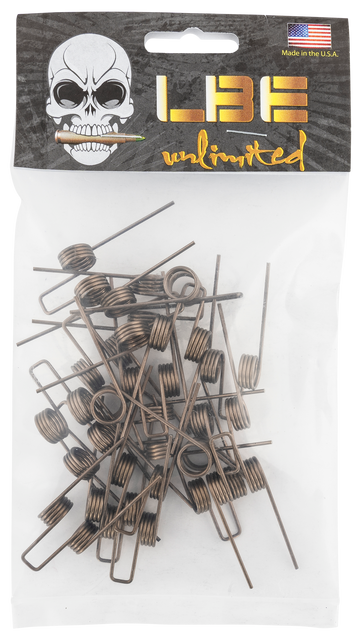 LBE Unlimited AR-15 Hammer Spring 20-Pack Silver Stainless Steel