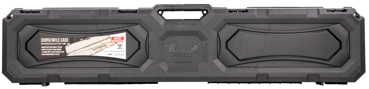 MTM Case-Gard RC51 Single Scoped Rifle Case 51" Black