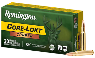 Remington Ammunition Core-Lokt Copper 30-06 Springfield 150gr Copper Hollow Point 20 Rd - Box or Case