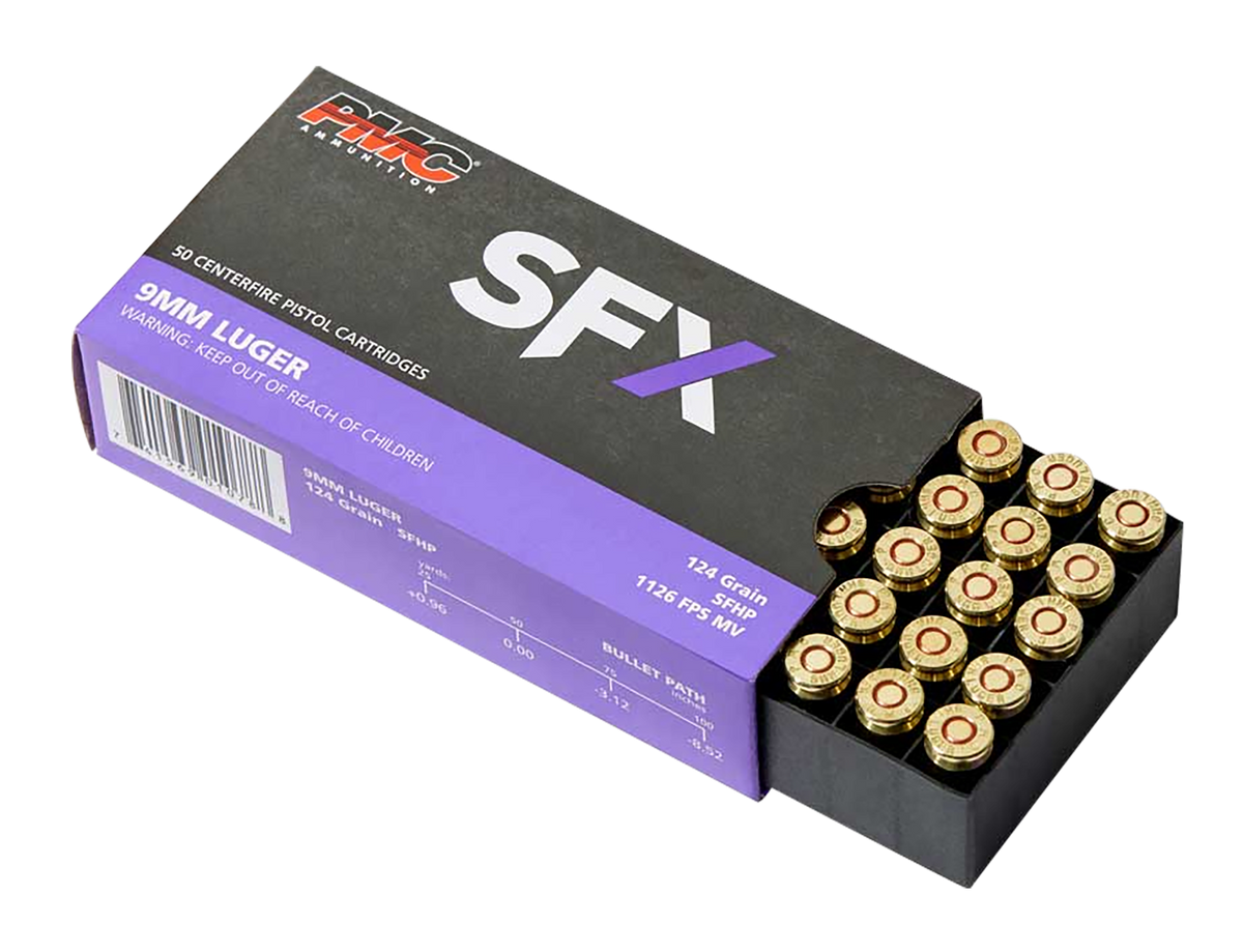 PMC SFx 9mm Luger 124gr StarFire Hollow Point - Box or Case