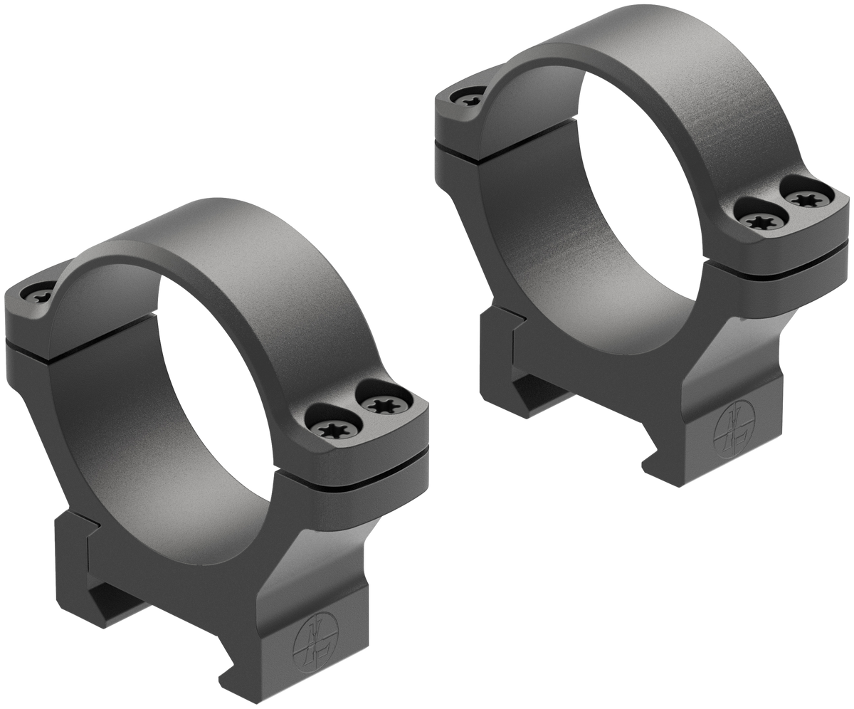Leupold BackCountry Cross-Slot 34mm Medium Matte Black Aluminum Scope Rings