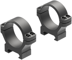 Leupold BackCountry Cross-Slot 34mm Medium Matte Black Aluminum Scope Rings