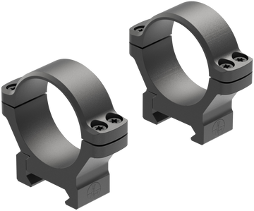 Leupold BackCountry Cross-Slot 34mm Medium Matte Black Aluminum Scope Rings