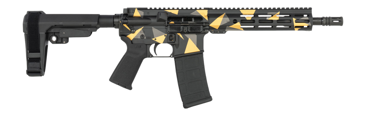 Shark Coast Tactical Geodesic 5.56 NATO 10.5" 30+1 Semi-Auto AR Pistol