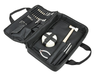 NcSTAR TGSETK Essential Gunsmith Tool Kit - Black Nylon Soft Case