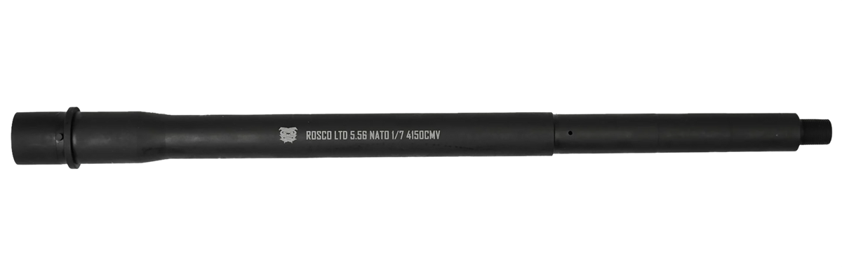 Rosco Manufacturing Husky AR-15 5.56 NATO 14.50" Chrome Lined Phosphate 4150 CMV Barrel - Mid-Length