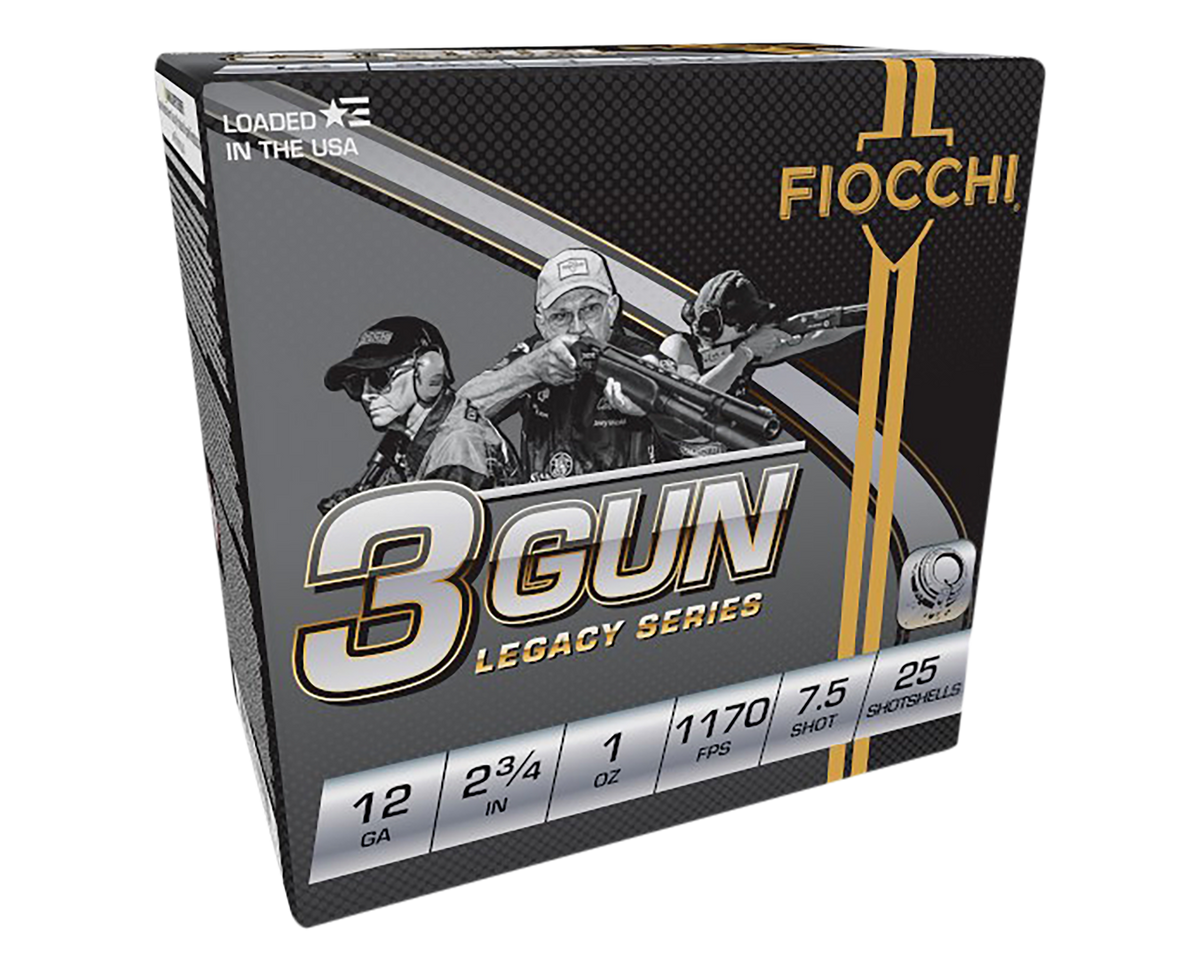 Fiocchi 3-Gun Match 12 Gauge 2.75" 1oz 7.5 Shot - Box or Case