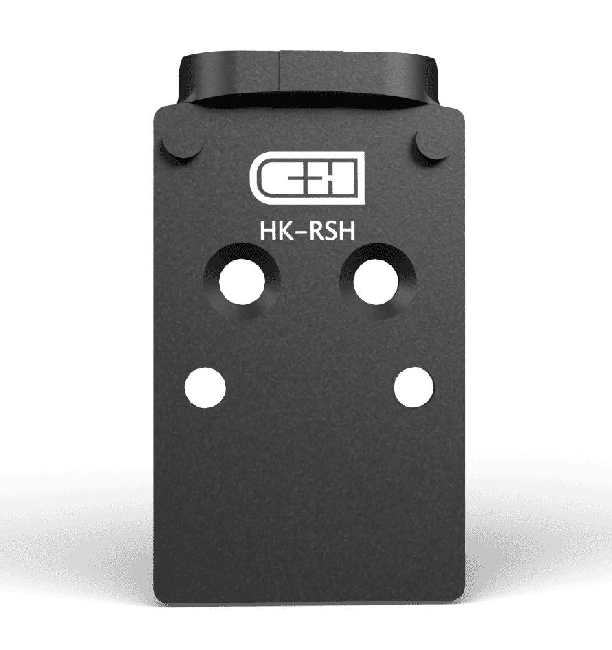 C&H Precision HK VP9 V4 MIL/LEO Red Dot Adapter Plate - Trijicon RMR / Holosun Footprint