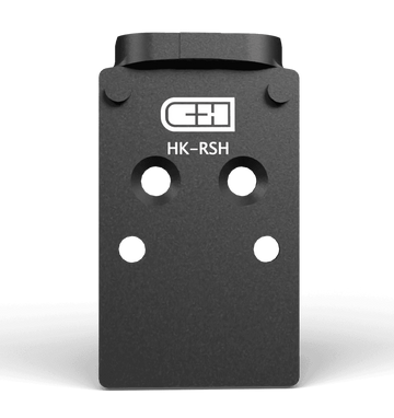 C&H Precision HK VP9 V4 MIL/LEO Red Dot Adapter Plate - Trijicon RMR / Holosun Footprint
