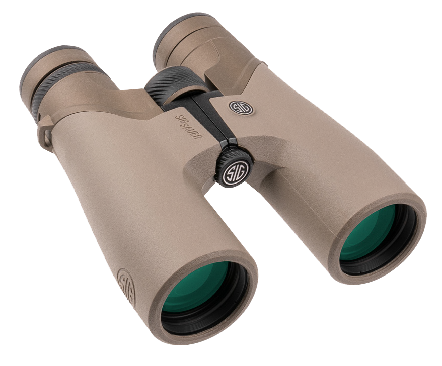 Sig Sauer Electro-Optics Zulu10 HDX 15x56mm Abbe-Koenig Prism Binoculars - Coyote