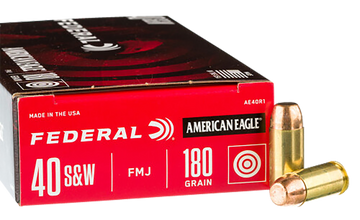 Federal Champion Training 40 S&W 180gr FMJ - 400 Rd Loose Pack