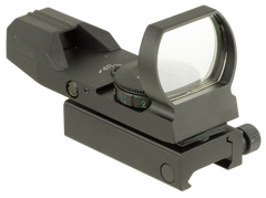 TruGlo TG8370B Open Dot Sight 1x 34mm 5 MOA Dual Red/Green Illuminated Reticle - Black Anodized