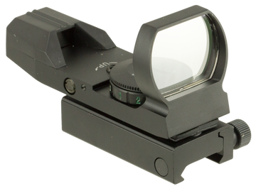 TruGlo TG8370B Open Dot Sight 1x 34mm 5 MOA Dual Red/Green Illuminated Reticle - Black Anodized