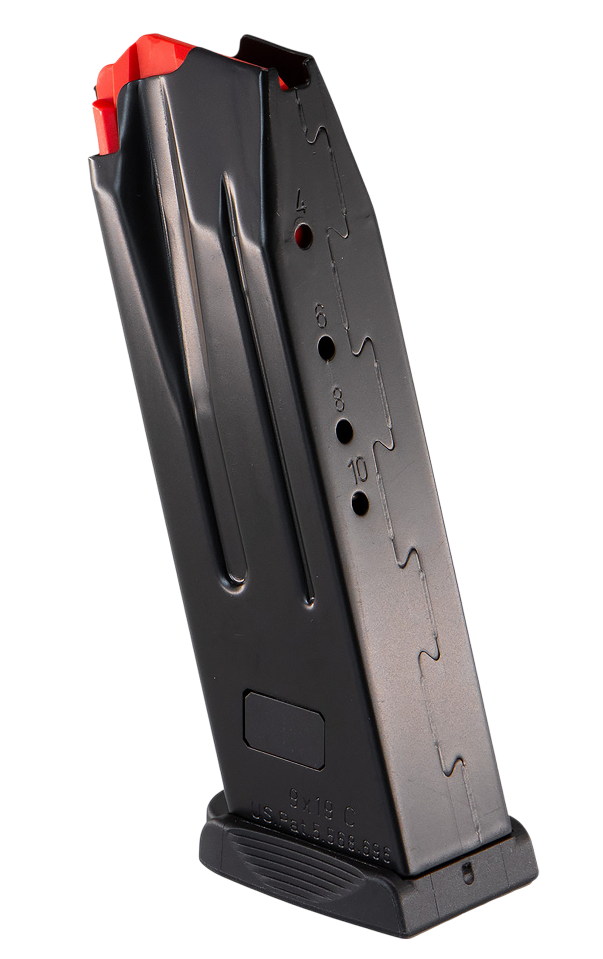 HK VP9A1 K 9mm Luger 10rd Magazine - Black