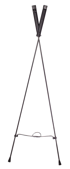 Swagger Stalker Lite Shooting Stick Bipod 21-36" Aluminum Silver