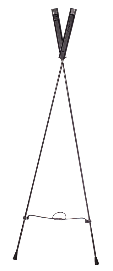 Swagger Stalker Lite Shooting Stick Bipod 21-36" Aluminum Silver