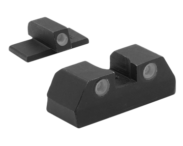 Meprolight Tru-Dot Night Sight Set Green Tritium White Outline KAHR K/P/MK/PM 9/40/45
