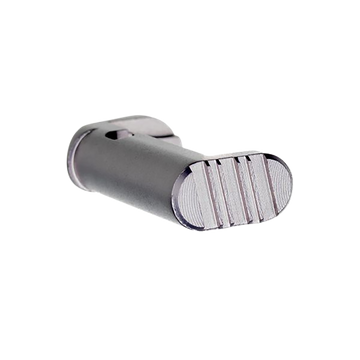 Tyrant CNC Extended Magazine Release for Springfield Hellcat / Hellcat Pro - Gray Anodized Aluminum