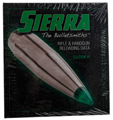 Sierra 0600 6th Edition Reloading Manual - Rifle/Handgun/Shotgun