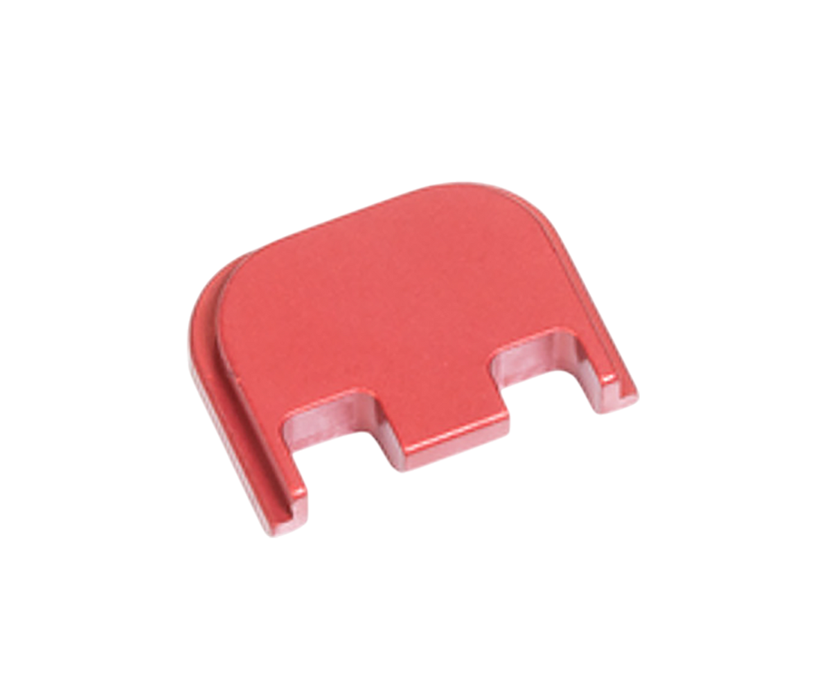 Timber Creek Outdoors Glock 43X/48 Slide Cover Plate Red Aluminum