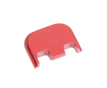 Timber Creek Outdoors Glock 43X/48 Slide Cover Plate Red Aluminum