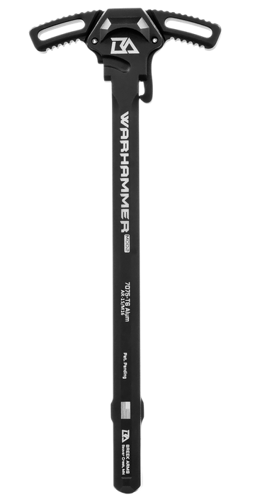 Breek Arms Warhammer Mod2 AR-15/M16 7075-T6 Ambidextrous Charging Handle - Black