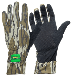 Primos Stretch Fit Mossy Oak Original BottomLand Neoprene Gloves OSFA