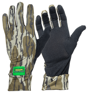Primos Stretch Fit Mossy Oak Original BottomLand Neoprene Gloves OSFA