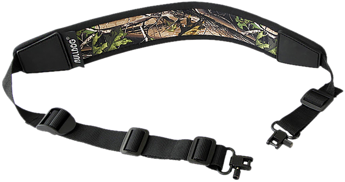 Bulldog BD838 Deluxe Rifle Sling Multi-Cam Neoprene w/ Locking Swivels